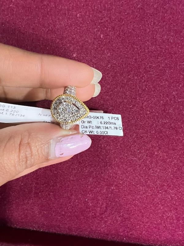 DIAMOND-RING,18K (DRG-00476)