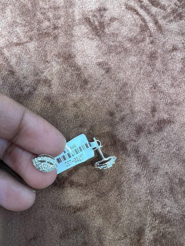 DIAMOND-EAR TOPS,18K (DET-00257)