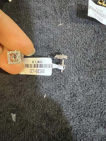 DIAMOND-EAR TOPS,18K (DET-00360)