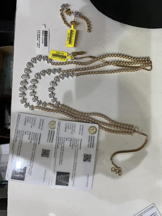 DIAMOND-NECKLACE,18K (DNK-00532)