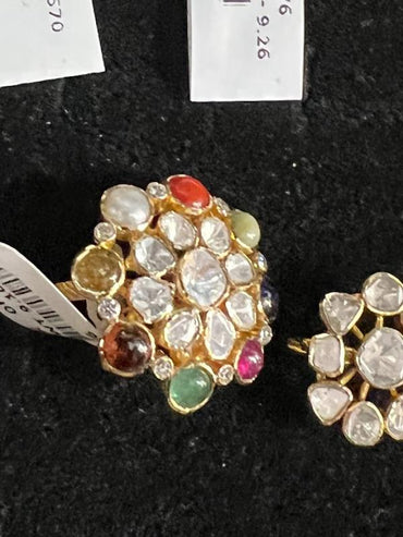 DIAMOND-RING,18K (DRG-00395)