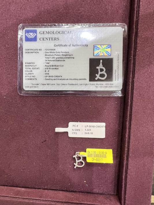 DIAMOND-PENDANT,18K (DP-00217)