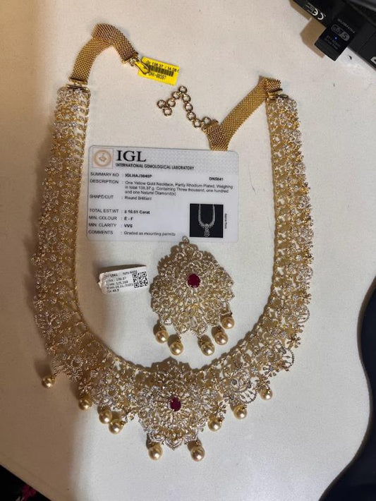 DIAMOND-NECKLACE,18K (DNK-00397)