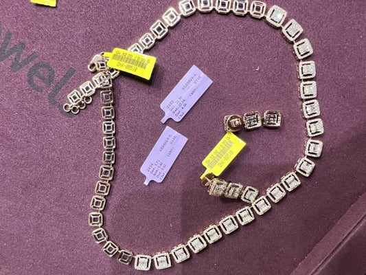 DIAMOND-NECKLACE,14K (DNK-00510)