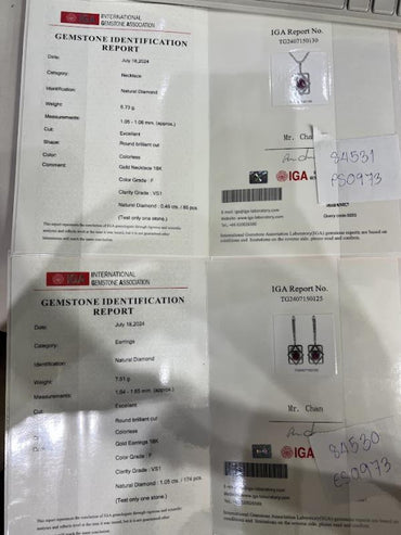 DIAMOND-NECKLACE,18K (DNK-00528)