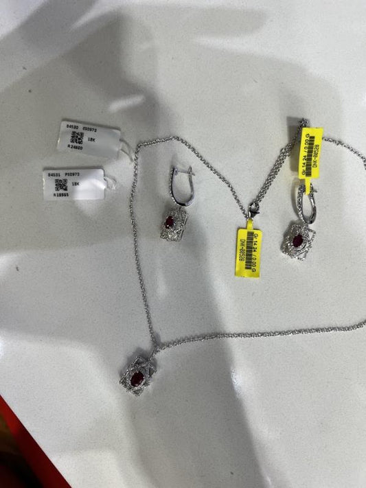 DIAMOND-NECKLACE,18K (DNK-00528)